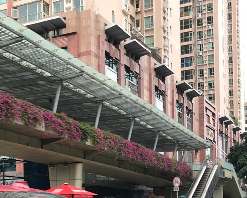 佛山禅城区第二座铝合金天桥—禅港西路(紫南翰林学校)人行天桥正式开通 佛山禅城区第二座铝合金天桥—禅港西路(紫南翰林学校)人行天桥正式开通